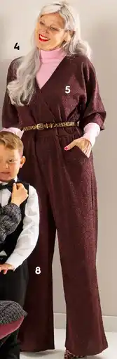 HEMA Glitterjumpsuit, exclusief riem aanbieding