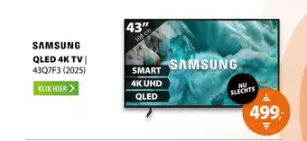 Expert Samsung QLED 4K 43Q7F3 (2025) aanbieding