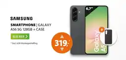 Expert Samsung Galaxy A56 5G 128GB + Silicone Case Grafiet aanbieding
