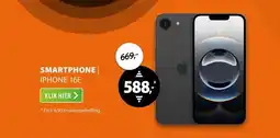 Expert Apple iPhone 16e 128GB Zwart aanbieding