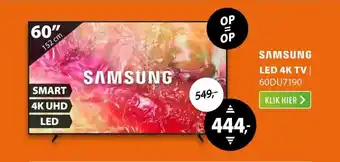 Expert Samsung Crystal UHD 60DU7190 (2024) aanbieding