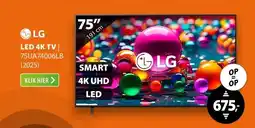 Expert LG 4K SMART 75UA74006LB (2025) aanbieding