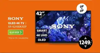 Expert Sony XR-42A90KAEP aanbieding