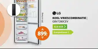 Expert LG GBV7280CEV aanbieding