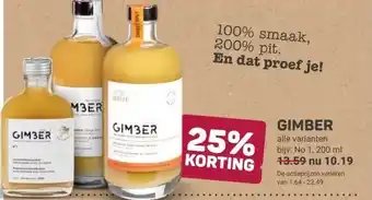 Ekoplaza GIMBER aanbieding