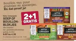 Ekoplaza Natur Compagnie SOEP OF BOUILLON- BLOKJES aanbieding