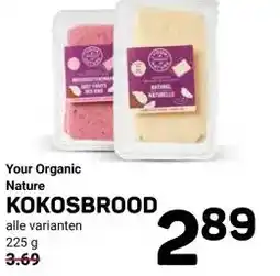 Ekoplaza Your Organic Nature KOKOSBROOD aanbieding