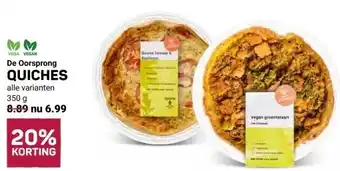 Ekoplaza De Oorsprong QUICHES aanbieding