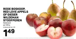 Ekoplaza RODE BOSKOOP, RED LOVE APPELS OF GIESER WILDEMAN STOOFPEREN aanbieding