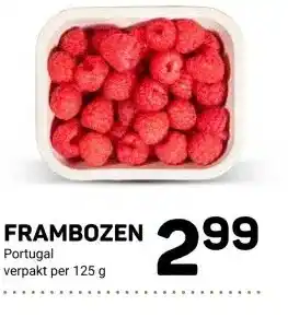 Ekoplaza FRAMBOZEN aanbieding