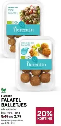Ekoplaza FALAFEL BALLETJES aanbieding