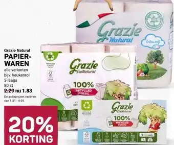 Ekoplaza PAPIER- WAREN aanbieding