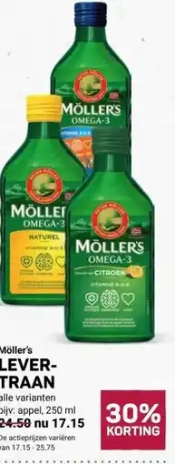 Ekoplaza Möller's LEVER- TRAAN aanbieding