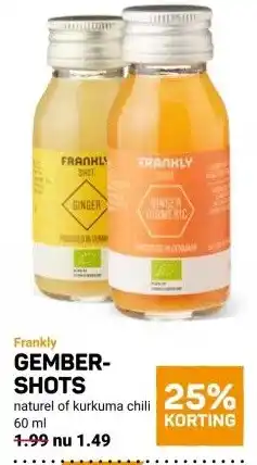 Ekoplaza GEMBER- SHOTS aanbieding