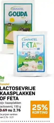 Ekoplaza LACTOSEVRIJE KAASPLAKKEN OF FETA aanbieding
