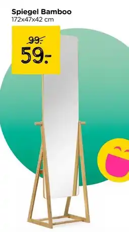 Xenos Spiegel Bamboo aanbieding