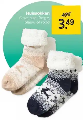 Xenos Huissokken aanbieding