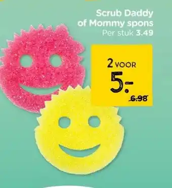 Xenos Scrub Daddy of Mommy spons aanbieding