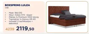 BOXSPRING ULSBERG vlak