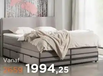 TotaalBED Opbergboxspring Dortmund met lade aanbieding