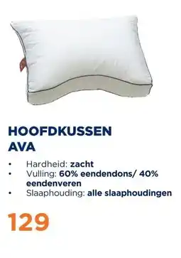 TotaalBED Hoofdkussen Ava | Dons aanbieding