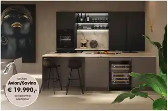 Superkeukens keuken Avion/Savino aanbieding