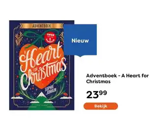 The Read Shop Adventboek - A Heart for Christmas aanbieding