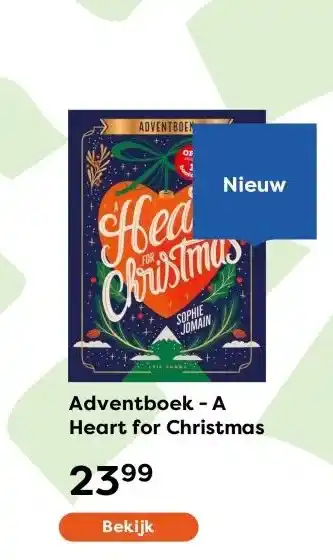 The Read Shop Adventboek - A Heart for Christmas aanbieding
