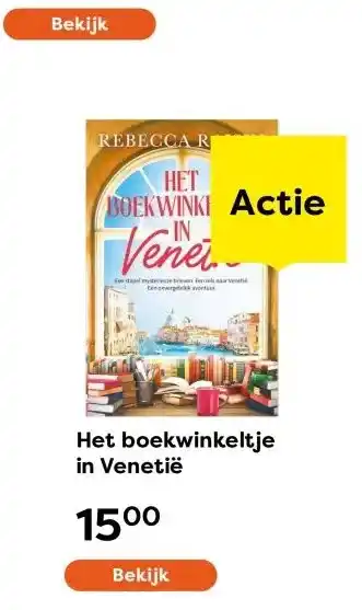 The Read Shop Het boekwinkeltje in Venetië aanbieding