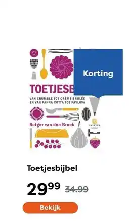 The Read Shop Toetjesbijbel aanbieding