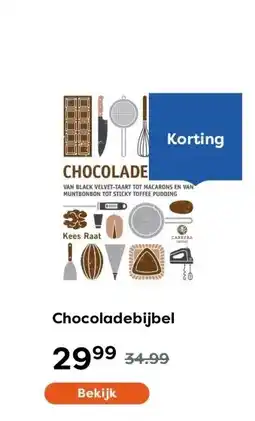 The Read Shop Chocoladebijbel aanbieding