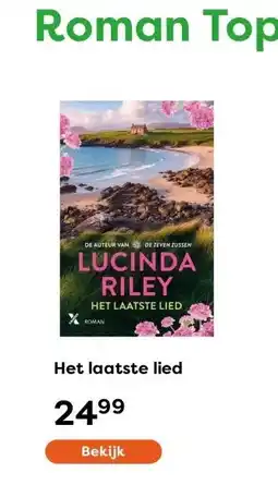 The Read Shop Het laatste lied aanbieding