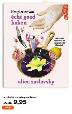 The Read Shop Het plezier van echt goed koken aanbieding