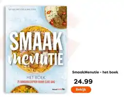 The Read Shop SmaakMenutie het boek aanbieding