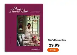 The Read Shop Pien's Dinner Club aanbieding