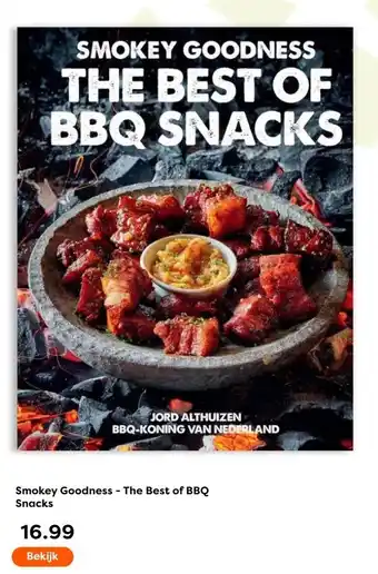 The Read Shop Smokey Goodness - The Best of BBQ Snacks aanbieding