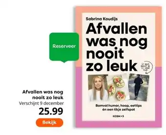 The Read Shop Afvallen was nog nooit zo leuk aanbieding