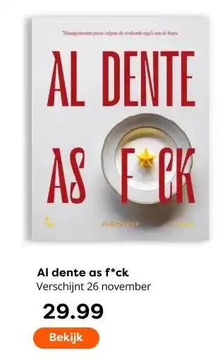 The Read Shop Al dente as f*ck aanbieding