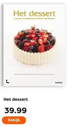 The Read Shop Het dessert aanbieding