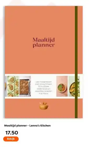 The Read Shop Maaltijd planner - Lenna's Kitchen aanbieding