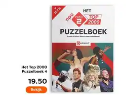 The Read Shop Het Top 2000 Puzzelboek 4 aanbieding