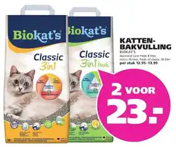 Ranzijn KATTEN- BAKVULLING BIOKAT'S aanbieding