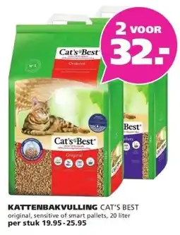 Ranzijn KATTENBAKVULLING CAT'S BEST aanbieding