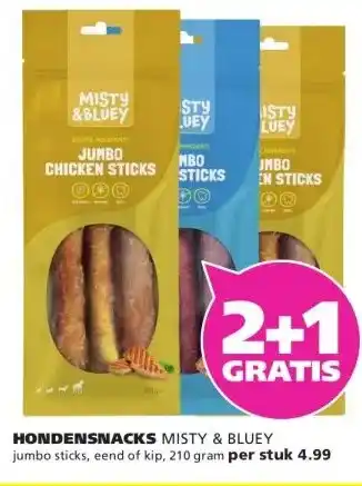 Ranzijn HONDENSNACKS MISTY & BLUEY aanbieding