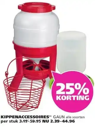 Ranzijn KIPPENACCESSOIRES GAUN aanbieding