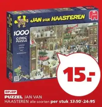 Ranzijn PUZZEL JAN VAN HAASTEREN aanbieding