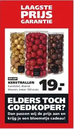Ranzijn KERSTBALLEN aanbieding