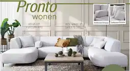Pronto wonen Hoekbank Pantini aanbieding