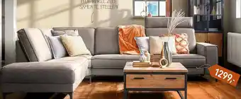 Pronto wonen Hoekbank Barrio aanbieding