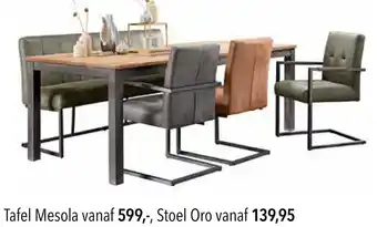 Pronto wonen Tafel Mesola aanbieding